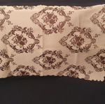 Small tablecloth, beige/brown, 90x55 cm