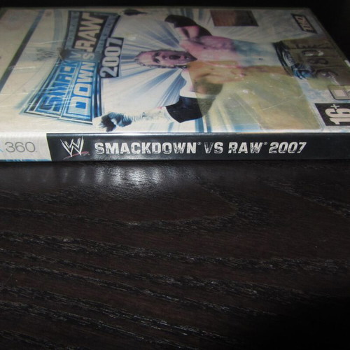 Smackdown vs Raw 2007 Xbox 360 game new sealed