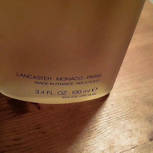 Lancaster Concentre edt 100ml used vintage collectible