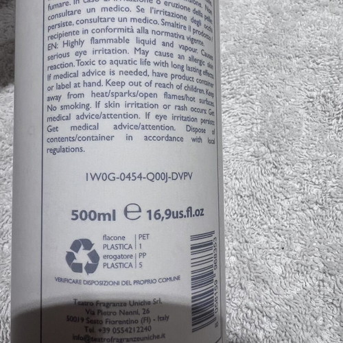 Teatro Fragranze Uniche Spray Gun Diamante home fragrance