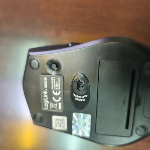 Logilink Wireless Mouse like new, black, USB receiver