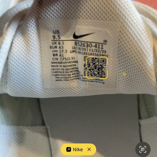 Nike Air Max Plus TN sneakers blue and white, size 43