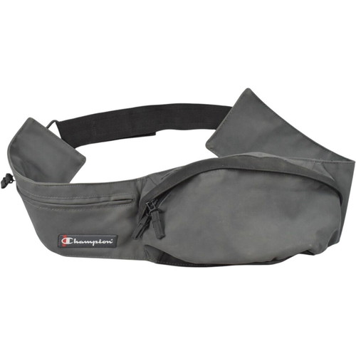 Champion technical waist bag black used, running belt Y2K gorpcore