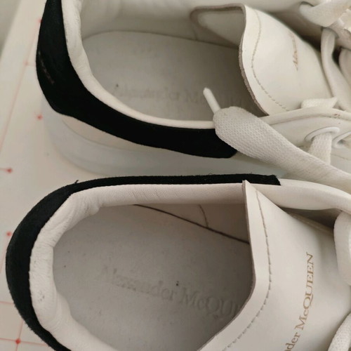 Alexander McQueen oversized sneakers like new, white, size 35