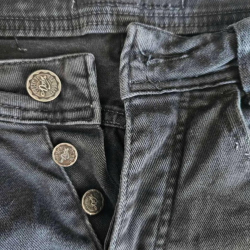 Xagon Man washed black stretch jeans size 46 slim fit used
