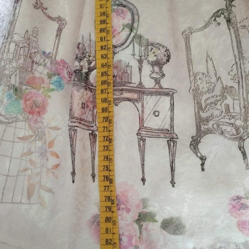 Girls' party dress like new, beige, for 9-10 years old