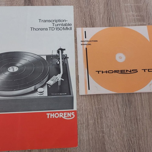 Thorens TD-150 MKII vintage turntable, needs drive belt