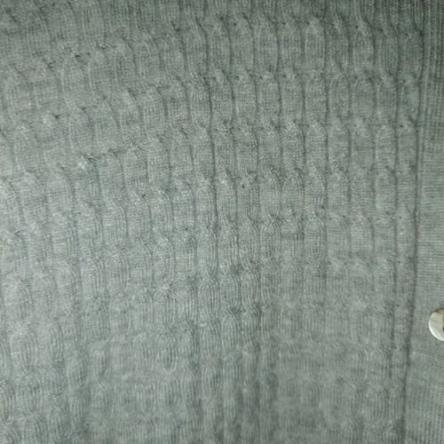 Gray thin Mango cardigan like new, size L