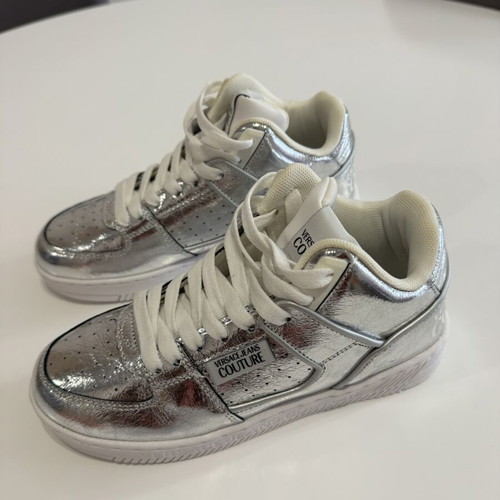 Versace Jeans Couture silver sneakers size 36 new