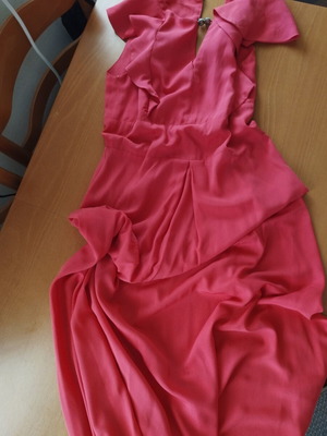 Raxevsky dress coral size S like new