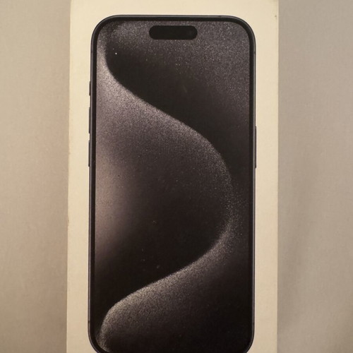 Apple iPhone 15 Pro 512GB black titanium