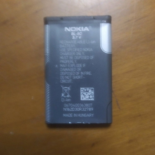 Nokia BL-5C mobile phone battery used