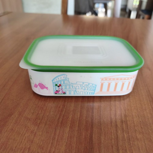 Tupperware food storage containers Italy design set like new