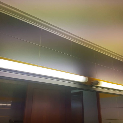Fluorescent lamp used with switch