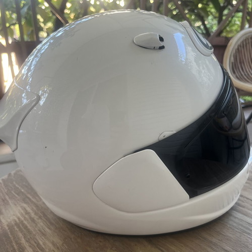 Arai Quantic Diamond White helmet medium size, like new, full set