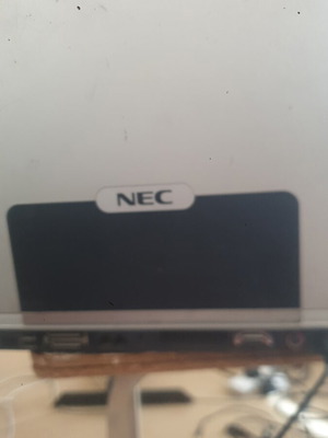 NEC laptop with broken screen