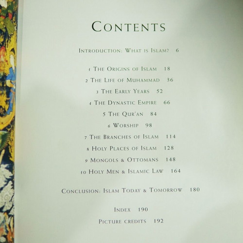 Illustrated History of Islam book used, hardcover