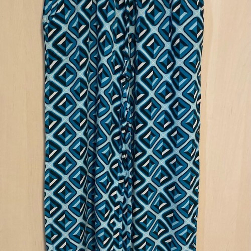 Celestino pants like new, airy with elastic waist, blue and turquoise