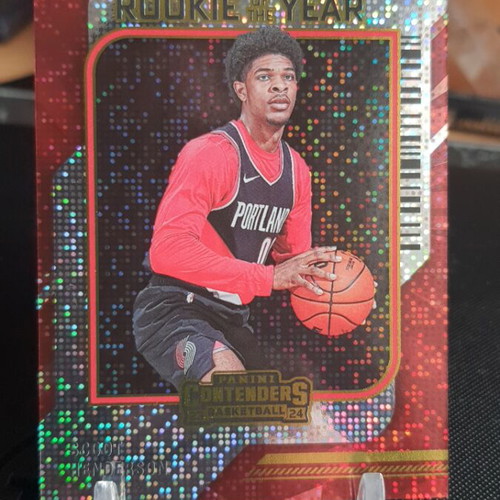 Panini NBA Contenders 2023-24 Rookie of the Year Scoot Henderson RC like new