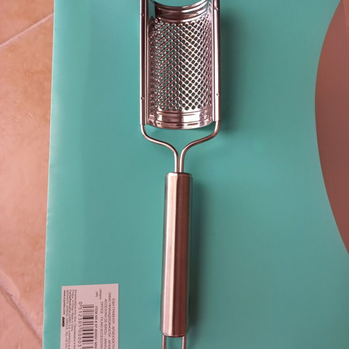Michelangelo stainless steel cheese grater with cooking books gift