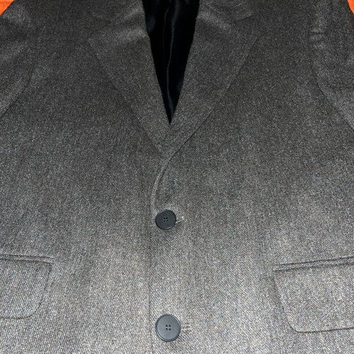 Zara Special Edition wool blazer, brown and grey, size 48