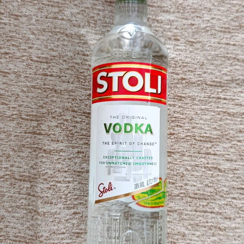Stoli Vodka new bottle