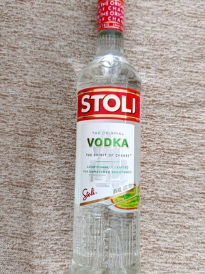 Stoli Vodka new bottle