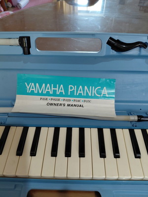 Yamaha P-32D Pianica like new with case and accessories