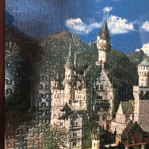 Puzzle frame slightly used