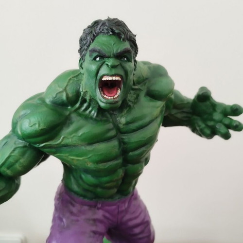 Hulk statue 3D printed 41cm handpainted, new