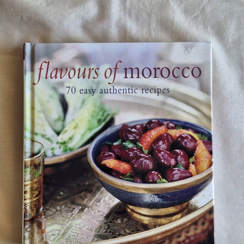 Flavours of Morocco cookbook like new, 70 authentic recipes
