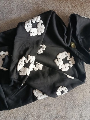 Denim Tears black hoodie set, size small