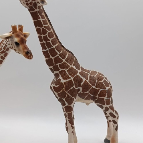 Schleich Wild Life giraffe figures used