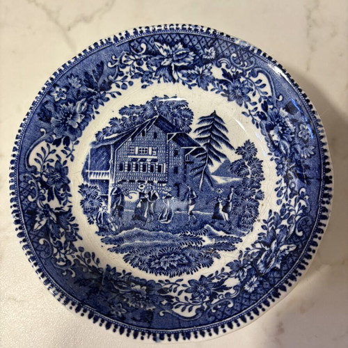 Vintage English plates set of 6, like new by Enoch Wedgwood