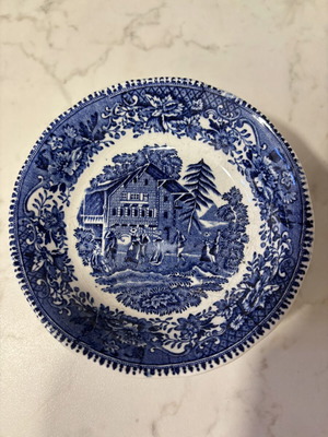 Vintage English plates set of 6, like new by Enoch Wedgwood