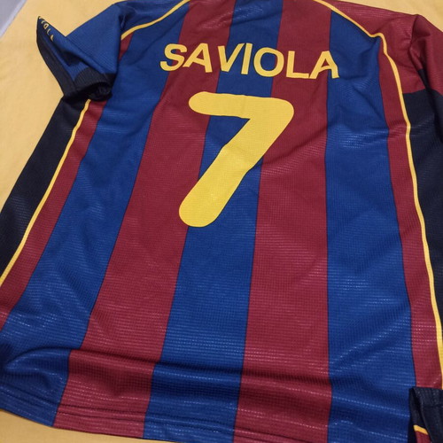 Barcelona Saviola Large Shirt like new, official replica