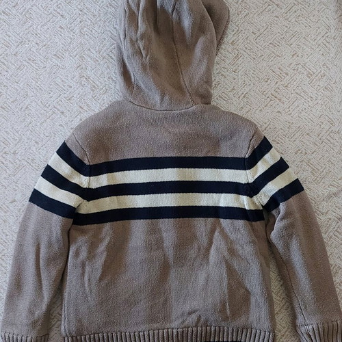 Orchestra fleece jacket like new, beige, size 110 cm