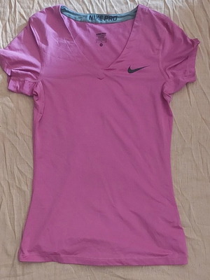 Nike Pro tight pink shirt like new