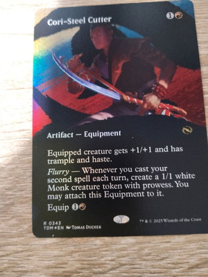 Cori-Steel Cutter Magic The Gathering foil καινούργιο