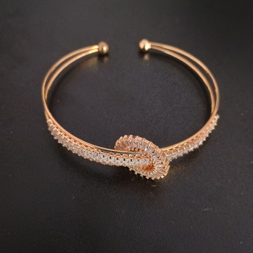 Βραχιόλι αξεσουάρ χρυσό με στρας μεταχειρισμένο