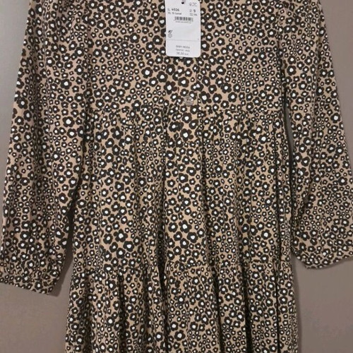 Girls' dress Mayoral new size 9, black and brown