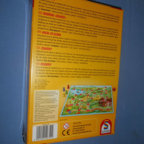 Board game Snakes and Ladders Schmidt new, sealed packaging