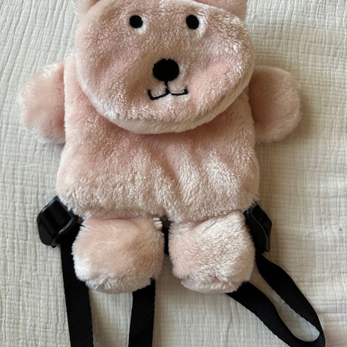Benetton girls' teddy bear backpack used