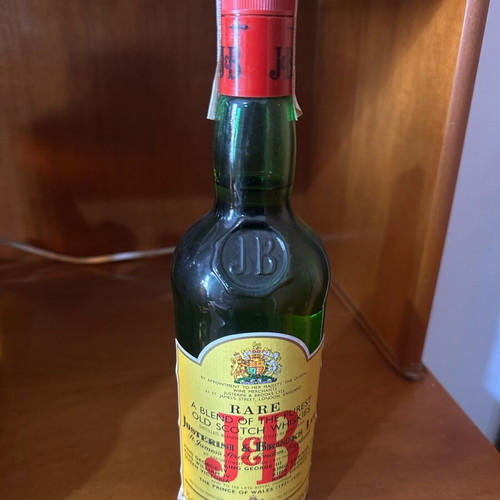 Vintage alcoholic drinks from 1968 like new, rare collectible bottles