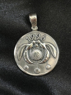 Ilias Lalaounis 1996 Silver 925 Collectible Pendant used