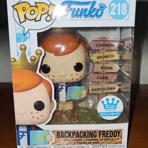 Funko Pop Backpacking Freddy #218 καινούργιο, αυθεντικό