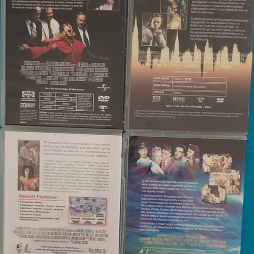 In the Name of the God, Gangs of New York, Big Chill, From Here to Eternity DVD set like new