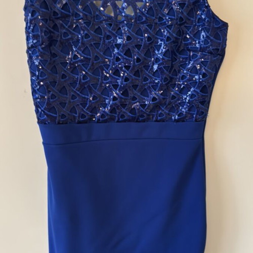 Mini dress blue like new, size S