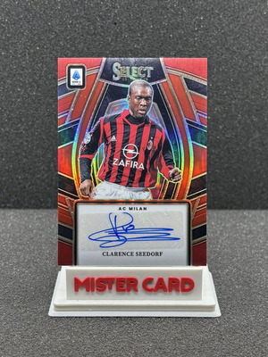 Panini Select κάρτα Seedorf με κόκκινο αυτόγραφο #SS-CS, Near mint