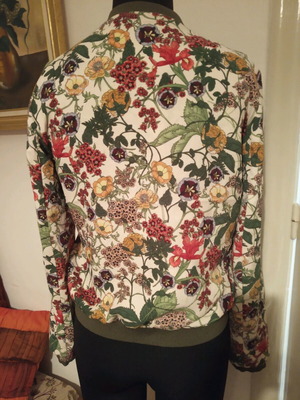 TRF thin jacket used, multicolor, size S